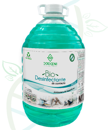 BIO DESINFECTANTE PLUS (de contacto) Ambiental y de Superficies (5 litros)