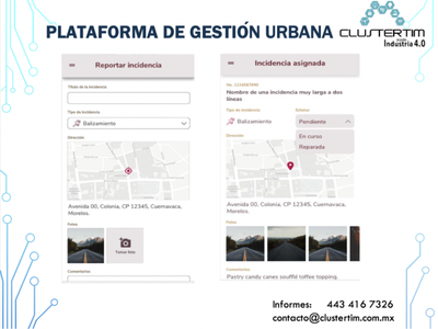 PLATAFORMA DE GESTIÓN URBANA