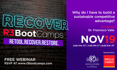 R3 Boot Camps - RECOVER: Why do I have to build a sustainable competitive advantage?