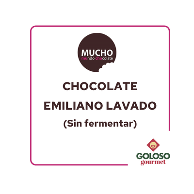 Chocolate Emiliano lavado sin fermentar 60g