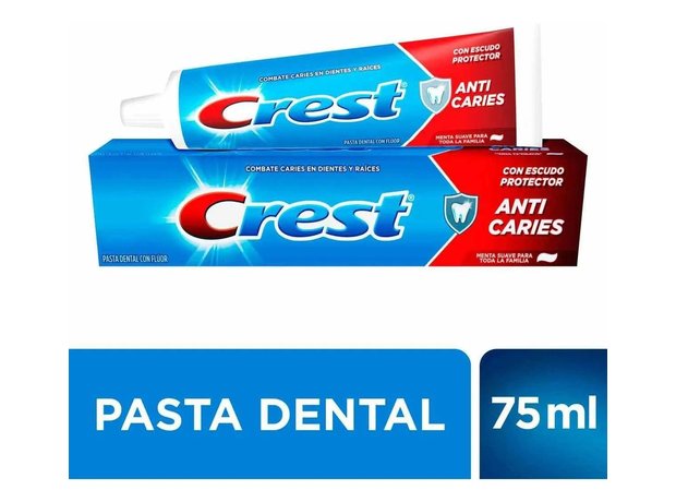 Crest anticaries pasta dental tubo 75 ml