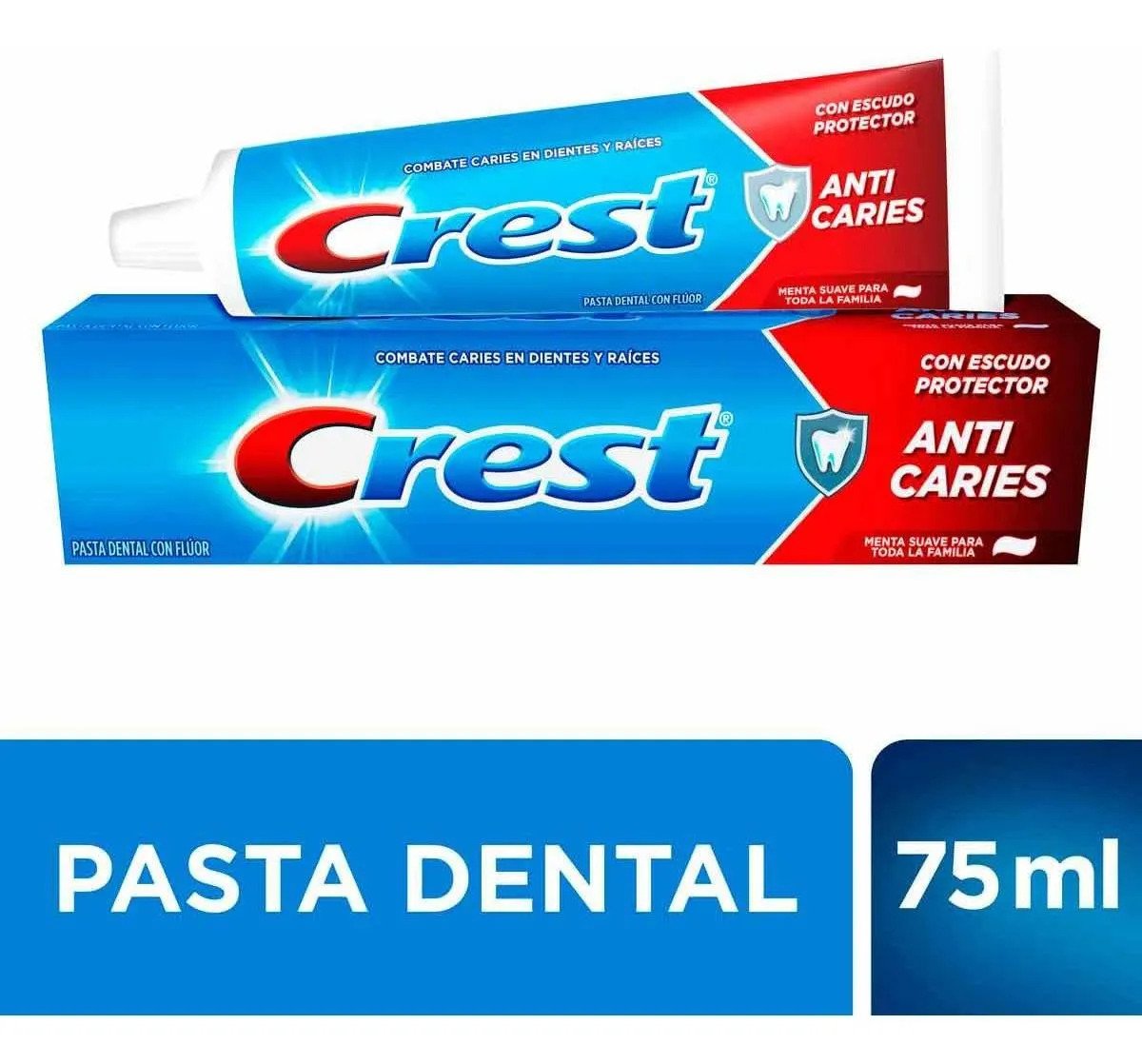 Crest anticaries pasta dental tubo 75 ml - Main Image